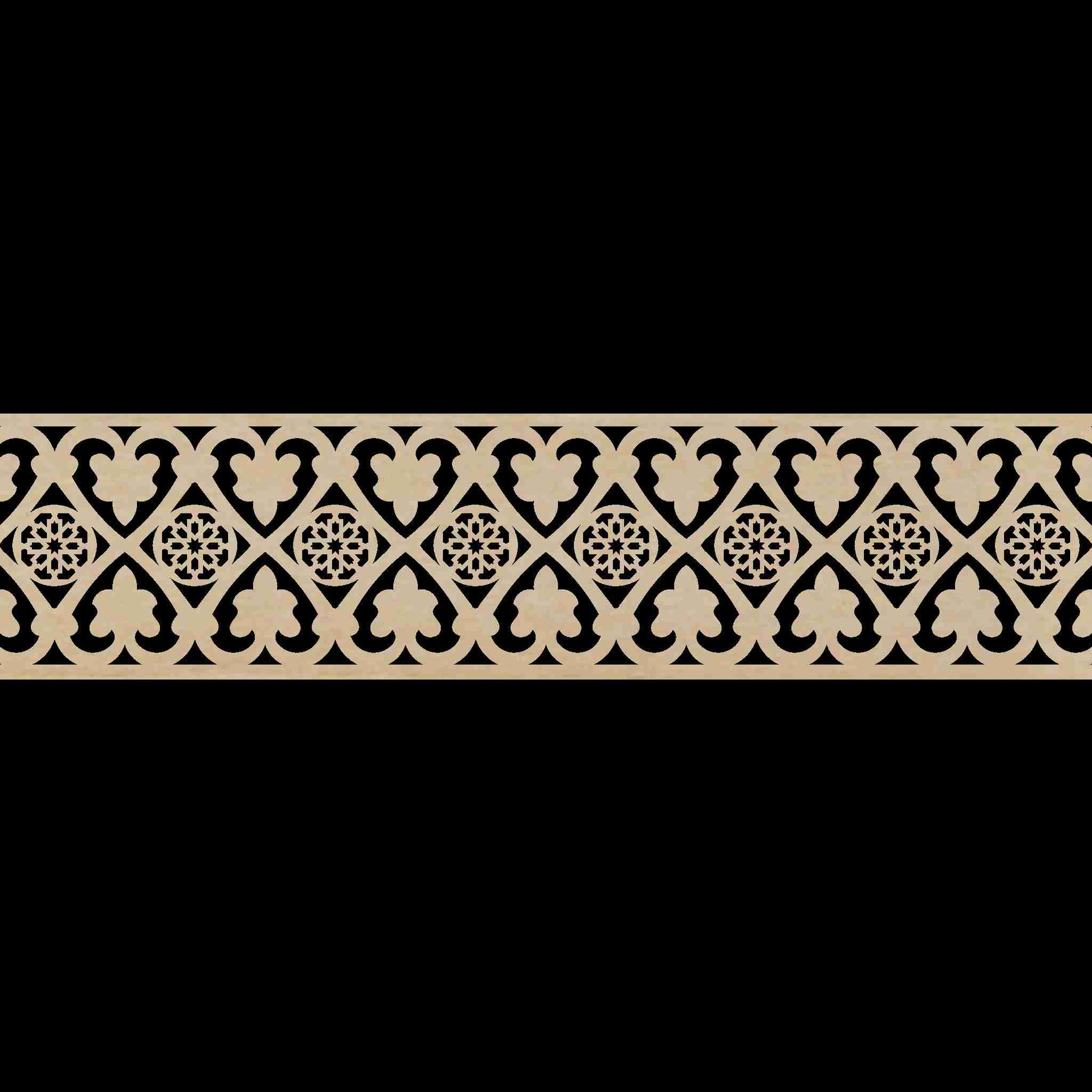 simple arabic border designs